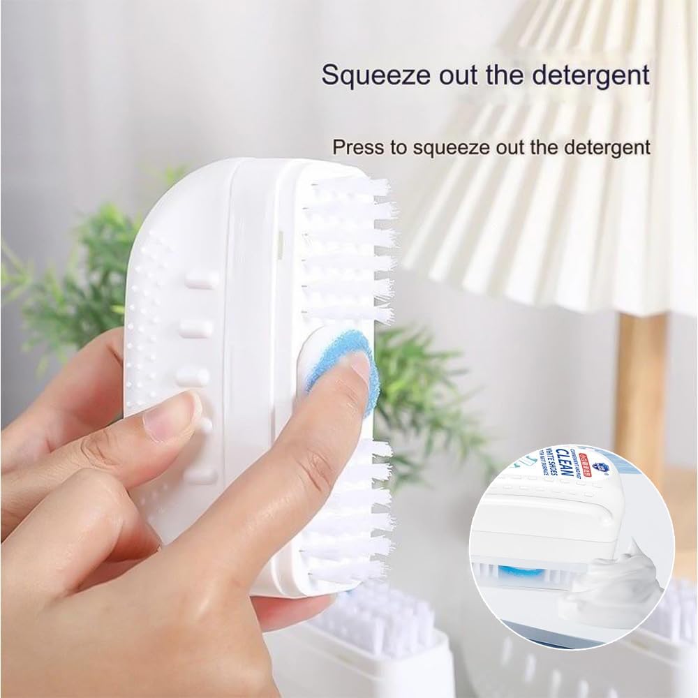 2 in 1 Shoe Cleaning Brush | Brush With Sponge