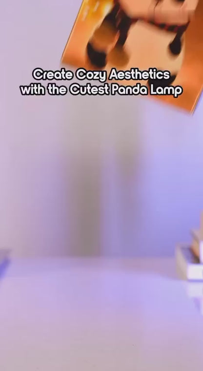 Silicone Panda Lamp | 7 Colors | Night Lamp for Bedroom